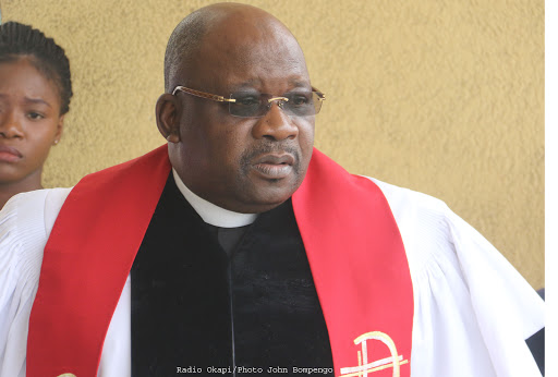 Le révérend André-Gédéon Bokundoa, président de l'Église du Christ au Congo